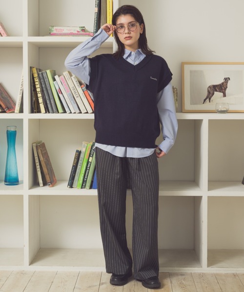 Zooodle ベスト ジレ ニットベスト メンズ レディース : ZOZOTOWN