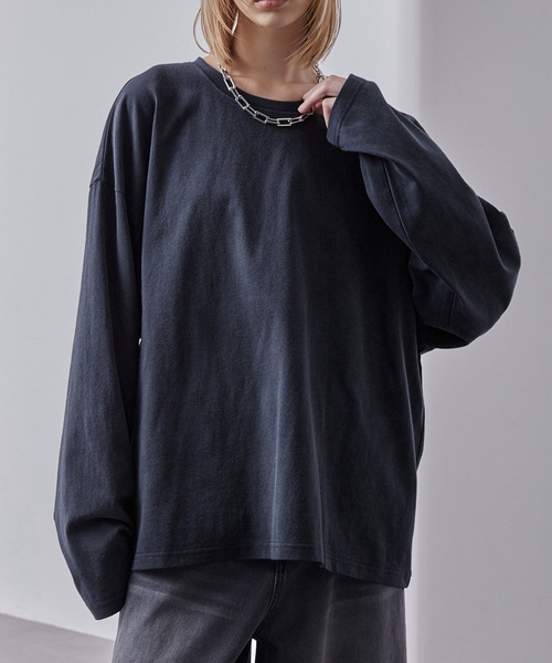 Loose（ルース） tシャツ スプレー加工 ヴィンテージ ルーズロンT