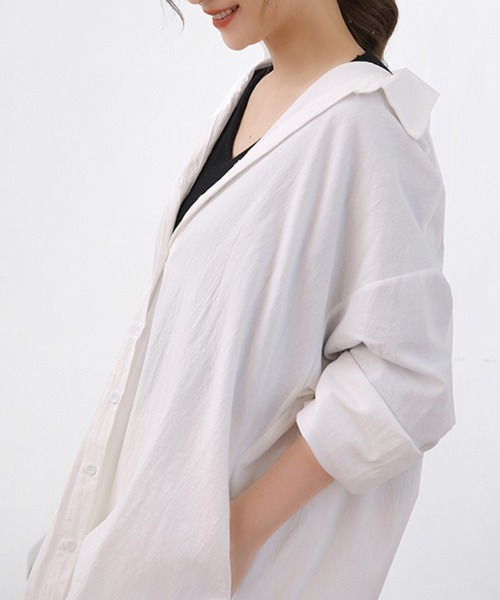 シャツワンピース ロングシャツワンピース : ZOZOTOWN Yahoo!店 - 通販