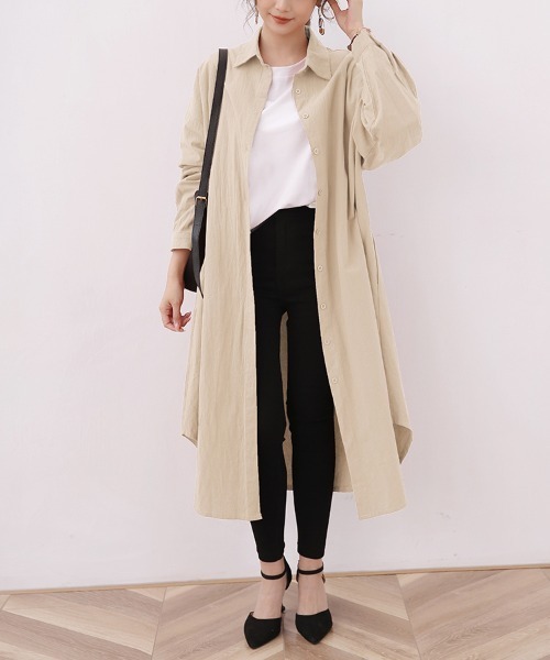 シャツワンピース ロングシャツワンピース : ZOZOTOWN Yahoo!店 - 通販
