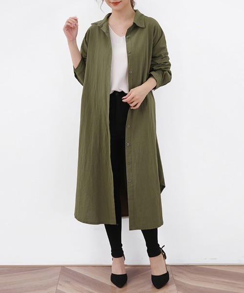 シャツワンピース ロングシャツワンピース : ZOZOTOWN Yahoo!店 - 通販