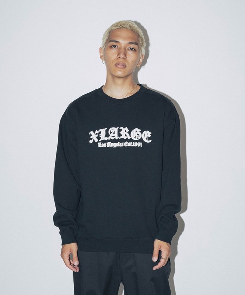 xlarge スウェット（ファッション）（色：ブラック系）の