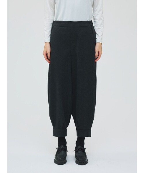 mizuiroind（ミズイロインド） パンツ タックヘムパンツ レディース