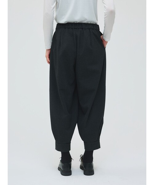 mizuiroind（ミズイロインド） パンツ タックヘムパンツ レディース