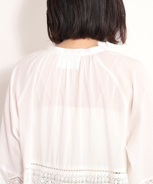 「cepo」 長袖ワンピース M オフホワイト レディース_画像6