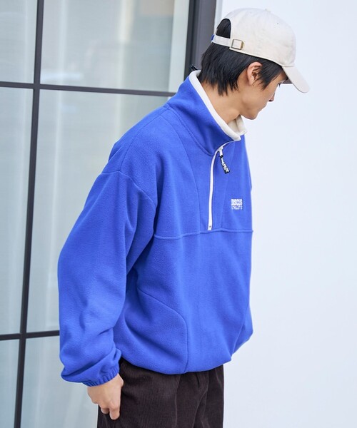 Discus Jp DISCUS DISCUS(ディスカス)別注フリースハーフジップ「Youtube紹介アイテム」 メンズ レディース : ZOZOTOWN ...