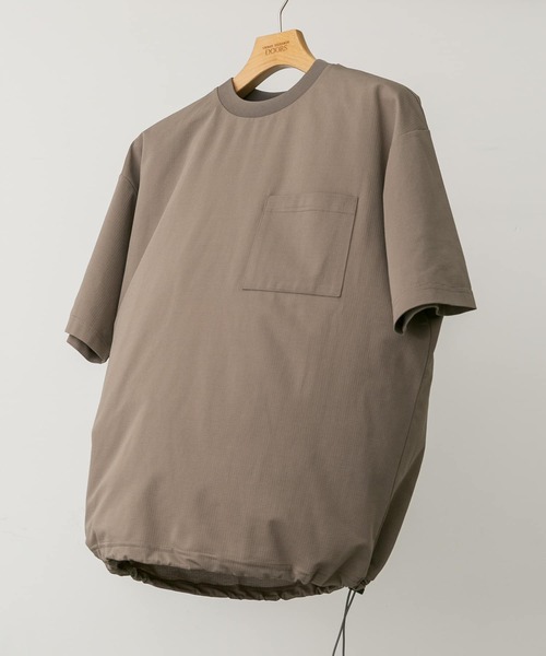 「URBAN RESEARCH DOORS」 半袖Tシャツ LARGE ライトグレー メンズ_画像9