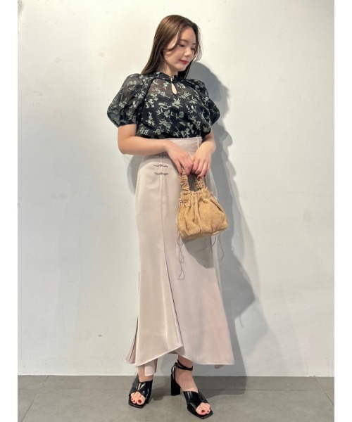 Lily様 LILY BROWN（リリーブラウン） スカート 0 ライトブルー レディース