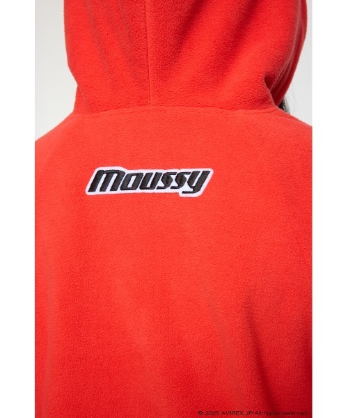 MOUSSY（マウジー） トレーナー スウェット AVIREX FLEECE フーディー