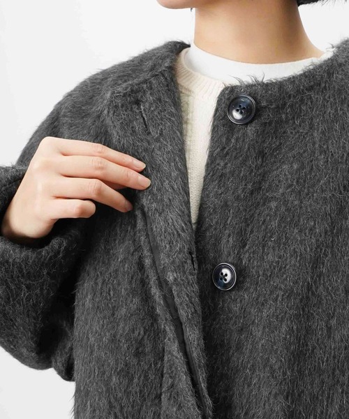 LADY LUCK LUCA（レディラックルカ） ノーカラーコート コート LC/LLL