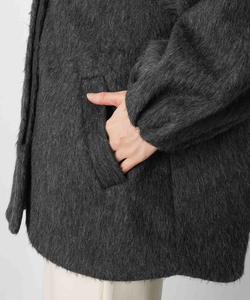 LADY LUCK LUCA（レディラックルカ） ノーカラーコート コート LC/LLL