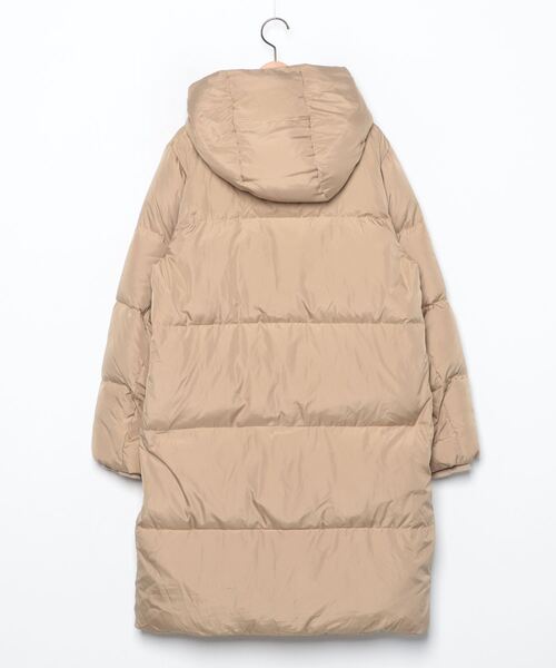A part by（アパートバイ） ダウンコート LARGE ベージュ レディース