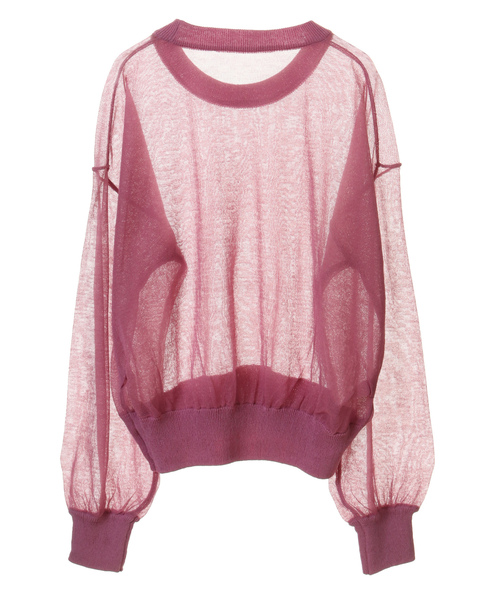 「SOFFITTO」 長袖ニット FREE ブラック レディース_画像3