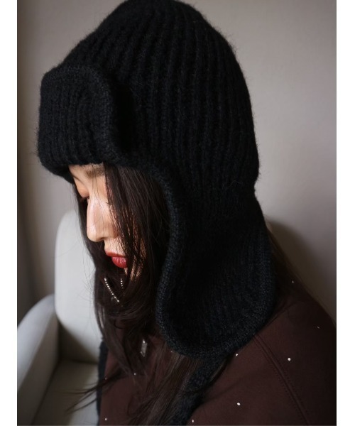 TRUNC ニット帽 ニットキャップ Flight Knit BeanieII レディース