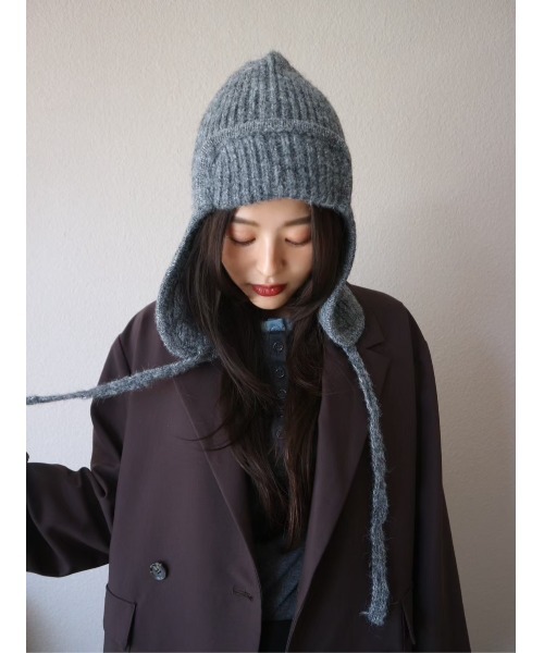 TRUNC ニット帽 ニットキャップ Flight Knit BeanieII レディース