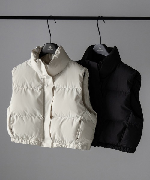 「me+em select」 ベスト FREE ブラック レディース_画像8