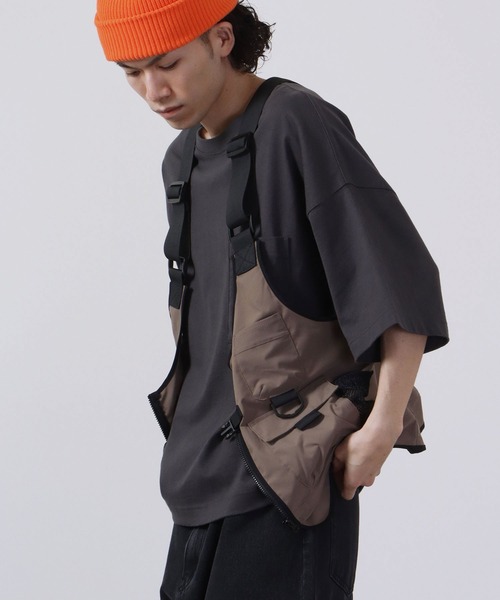 ROOT THREE（ルートスリー） ベスト L モカ メンズ : ZOZOTOWN Yahoo