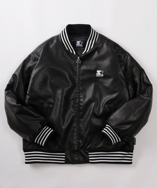 starter スターター スティーラーズ レザージャケット STARTER（スターター） スタジャン 「88」「STARTER/スターター