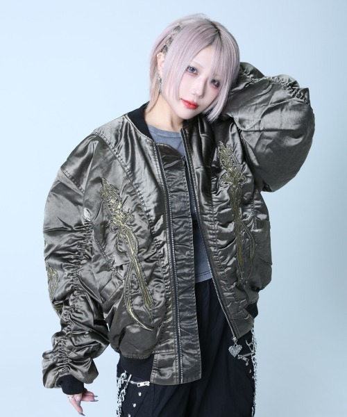 BACKSTAGE PASS（バックステージパス） ma1 ma-1 TRIPLE DAGGER MA-1