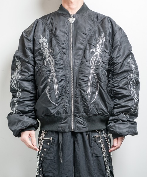 BACKSTAGE PASS（バックステージパス） ma1 ma-1 TRIPLE DAGGER MA-1