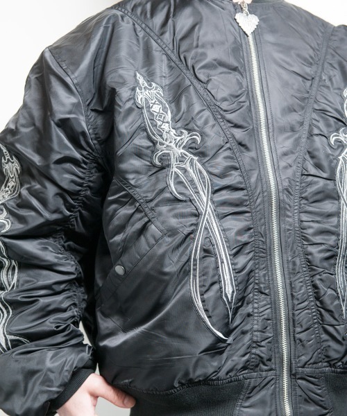 BACKSTAGE PASS（バックステージパス） ma1 ma-1 TRIPLE DAGGER MA-1