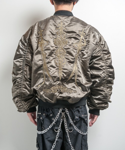 BACKSTAGE PASS（バックステージパス） ma1 ma-1 TRIPLE DAGGER MA-1