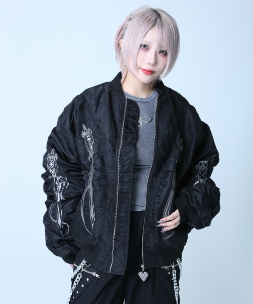 BACKSTAGE PASS（バックステージパス） ma1 ma-1 TRIPLE DAGGER MA-1