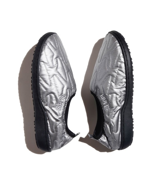 SUBU（スブ） スリッポン SUBU / VAMP Outline / SILVER メンズ