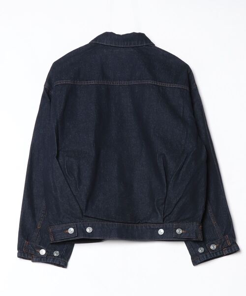 「CITEN」 デニムジャケット M ネイビー レディース_画像2
