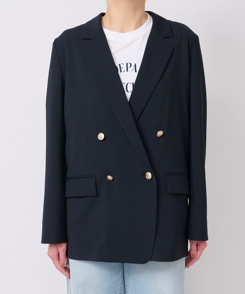 リブドロワ　ベージュ テーラードジャケット RIVE DROITE（リヴドロワ） テーラードジャケット FREE ベージュ