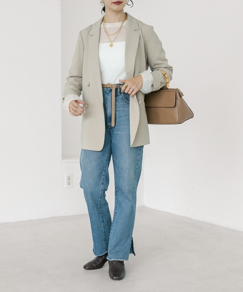 RIVE DROITE（リヴドロワ） テーラードジャケット FREE ベージュ