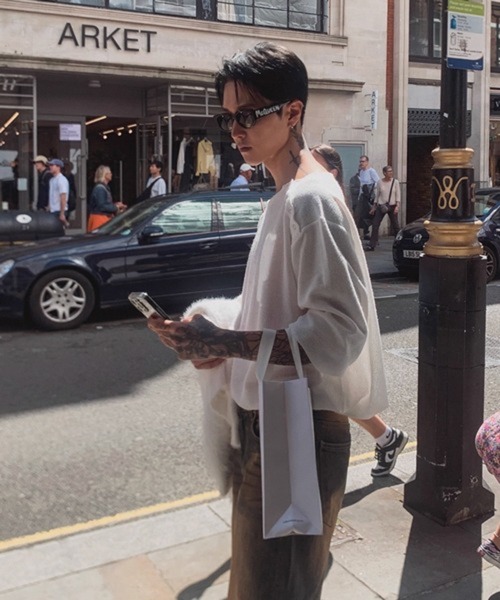 WhoWhat(フーワット) 5XL SHIRTS LINEN メンズ 表記無 中古 古着 0902