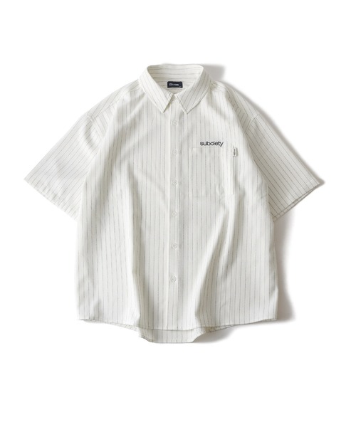 「Subciety」 半袖シャツ X-LARGE ホワイト メンズ_画像2