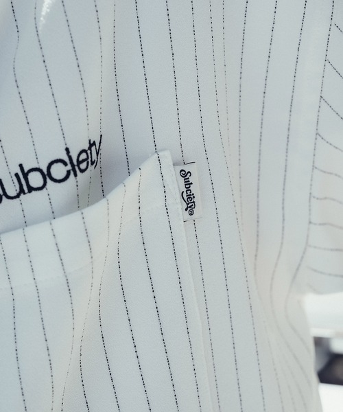 「Subciety」 半袖シャツ X-LARGE ホワイト メンズ_画像9