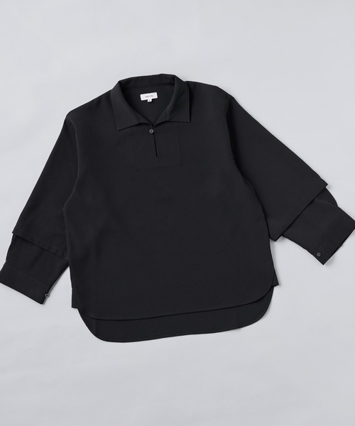 「SOCCE」 長袖シャツ M ブルー メンズ_画像8