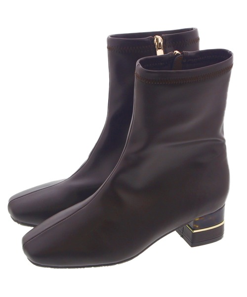 「JELLY BEANS」 ショートブーツ S アイボリー レディース_画像9