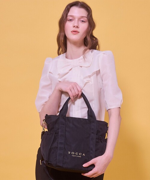 新品未使用　TOCCA ブラック 2WAY バックパック TOCCA（トッカ） 2WAYバッグ F ブラック レディース : ZOZOTOWN Yahoo