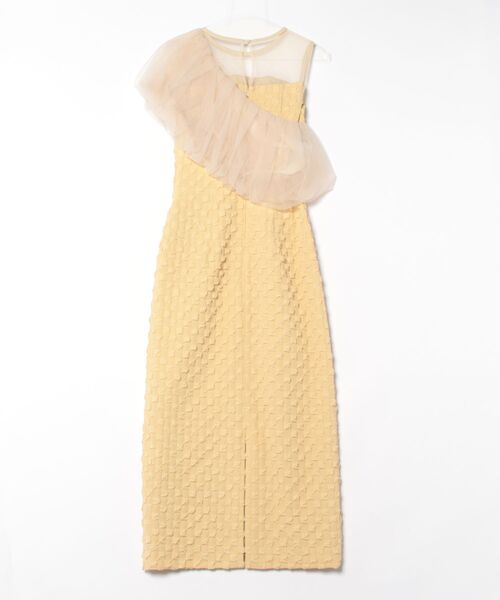 「LAGUNAMOON」 コンビワンピース SMALL グレー レディース_画像4