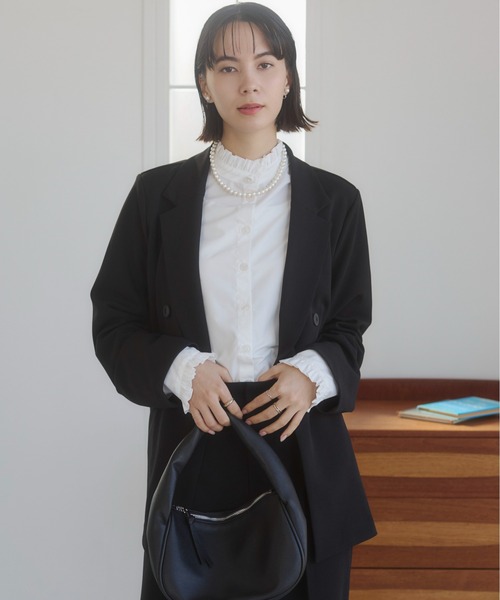 ANGIE ジャケット テーラードジャケット 「セットアップ対応」ダブル