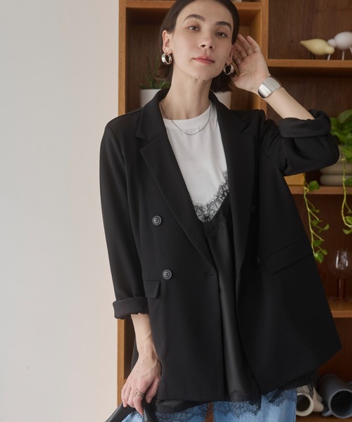 ANGIE ジャケット テーラードジャケット 卒業式 レディース : ZOZOTOWN