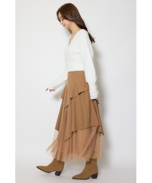 rienda チュールレイヤードSETOP ルミネ限定