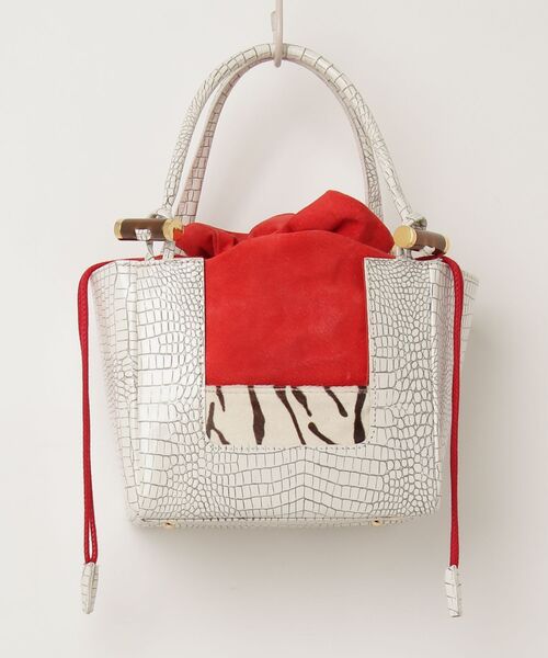 「THEATRE PRODUCTS」 ハンドバッグ - ホワイト レディース_画像2