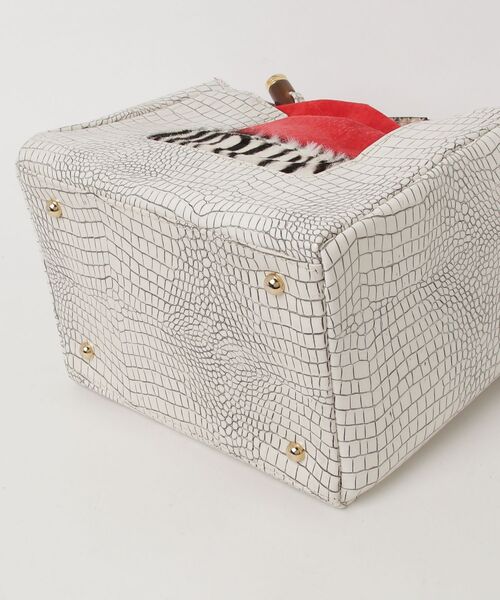 「THEATRE PRODUCTS」 ハンドバッグ - ホワイト レディース_画像3