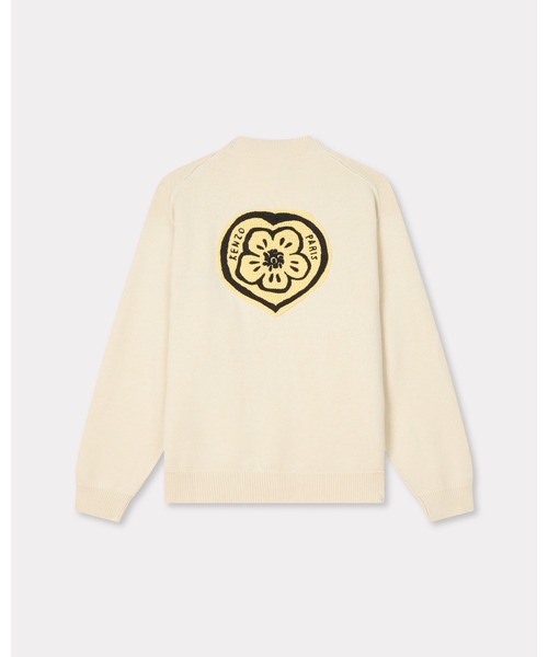 カーディガン 'KENZO Boke Heart' カーディガン イン コットン ウール メンズの画像