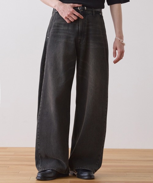 LUENNA ジーンズ 「LUENNA」Vintage Curve Denim Pants / ヴィンテージ