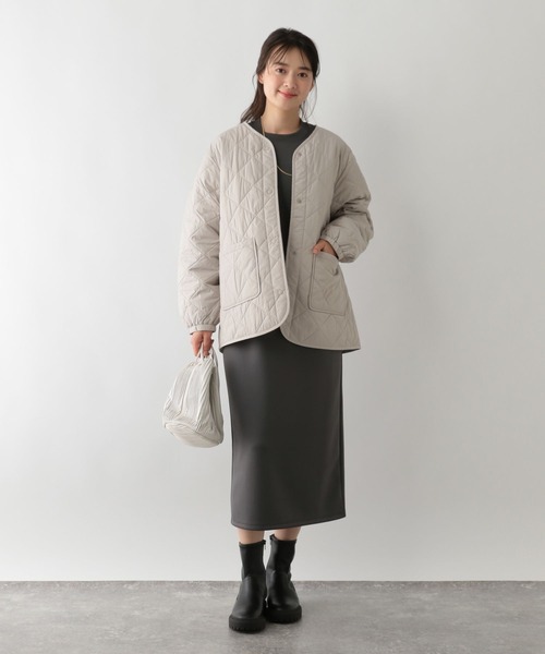 「GLOBAL WORK Smile Seed Store」 ジャケット LARGE カーキ レディース_画像2