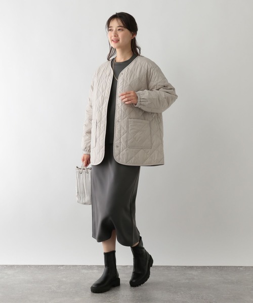 「GLOBAL WORK Smile Seed Store」 ジャケット LARGE カーキ レディース_画像4