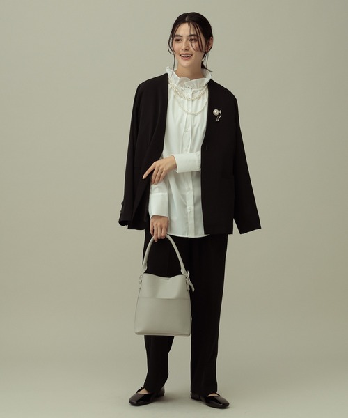 LAKOLE（ラコレ） ジャケット ノーカラージャケット 「セレモニー／卒