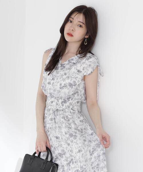 「PROPORTION BODY DRESSING」 ノースリーブワンピース SMALL ブラック レディースの画像