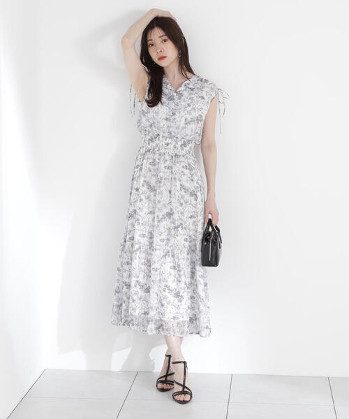「PROPORTION BODY DRESSING」 ノースリーブワンピース SMALL ブラック レディースの画像